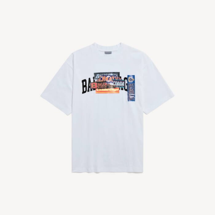 ホワイト の メンズ Bumper Stickers ミディアムフィット Tシャツ
