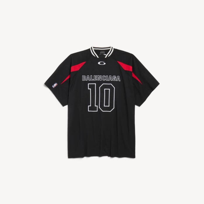 ブラック/マルチカラー の メンズ Balenciaga | Nba Collaboration オーバーサイズ Tシャツ