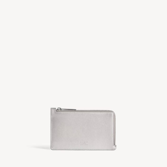シルバー/クラウディーブルー の ウィメンズ Envelope ロング コイン&カードホルダー
