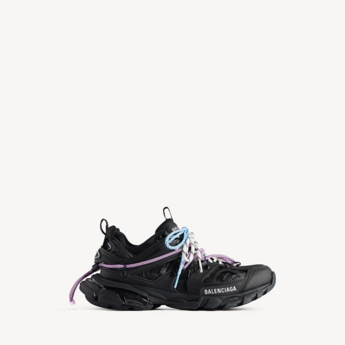 ブラック/ピンク/ブルー/ベージュ の ウィメンズ Track Trail Laces スニーカー
