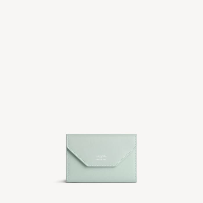 ミネラルグリーン の ウィメンズ Envelope スプリットリング付きキーケース
