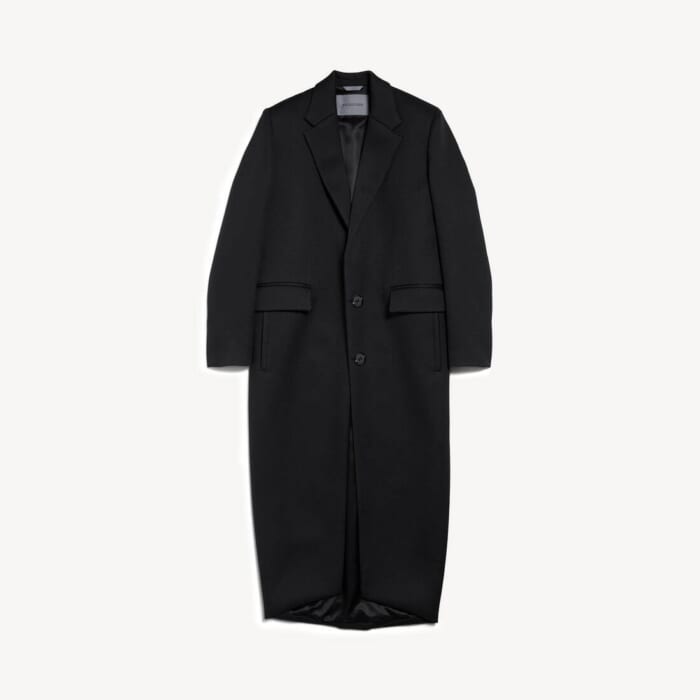 ブラック の ウィメンズ ロング サックコート