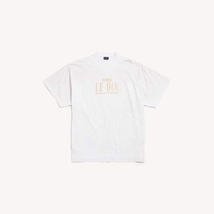 Fragrance Le Dix オーバーサイズ Ｔシャツ で ライト ヘザー グレー