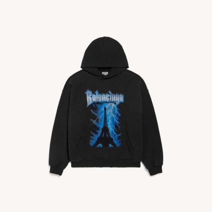 ブラック の メンズ Paris Thunderstorm フーディ ミディアムフィット
