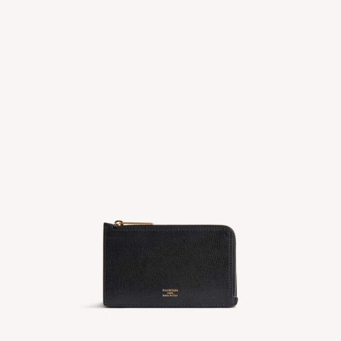 ブラック の ウィメンズ Envelope ロング コイン&カードホルダー