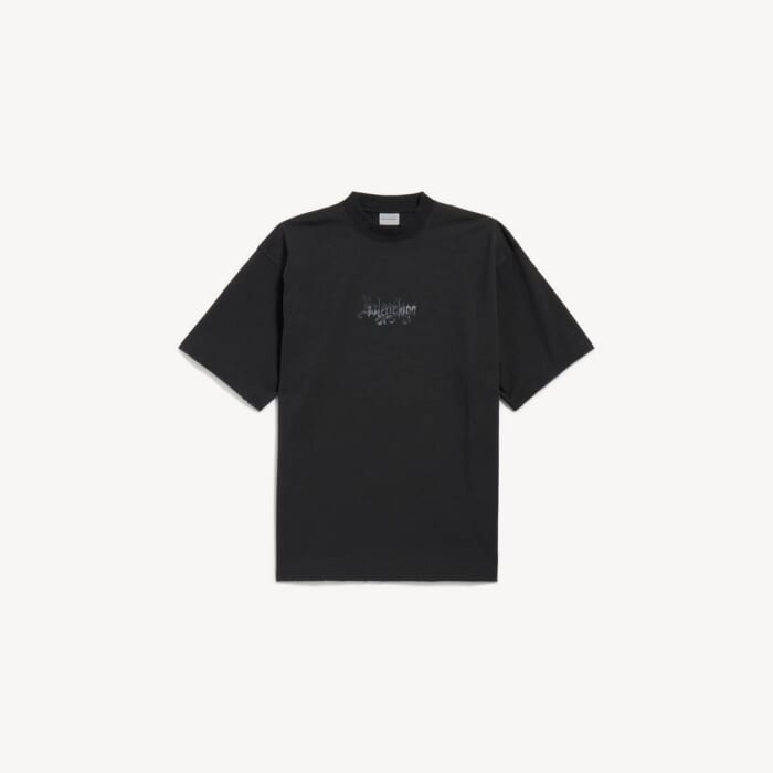 ブラック の メンズ Sketchy ミディアムフィット Tシャツ