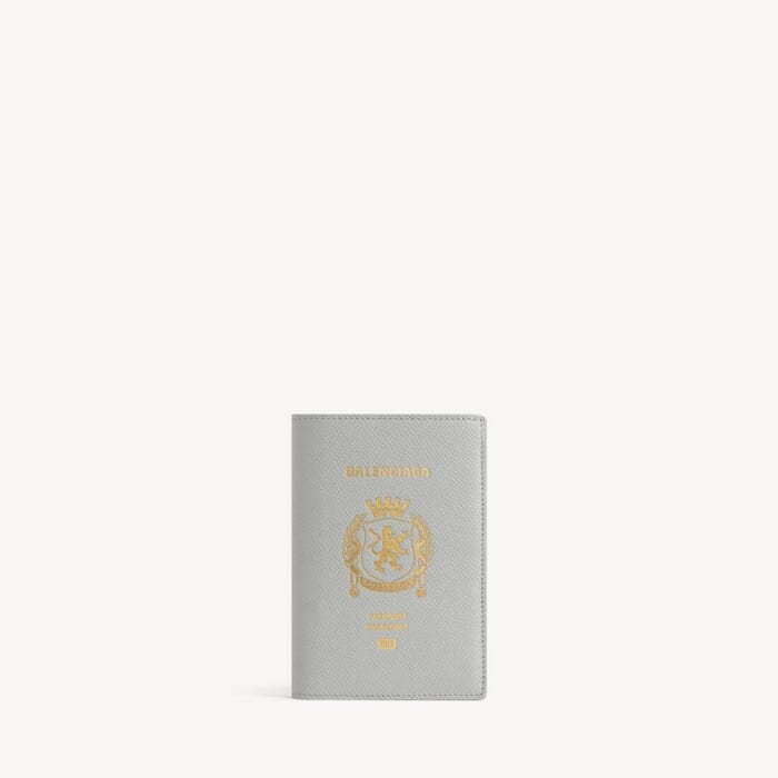 Balenciaga グレー の メンズ Passport ホルダー