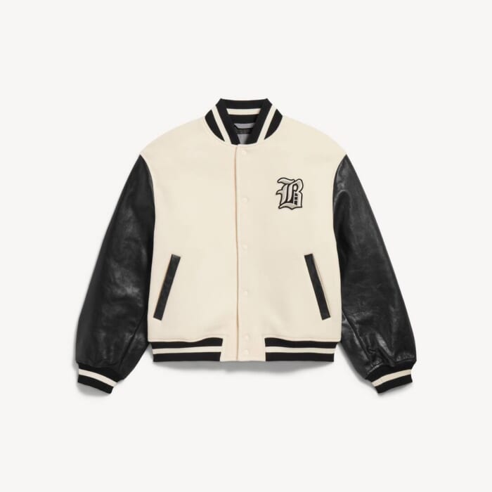 アイボリー の メンズ Balenciaga | Nba Collaboration Varsity ジャケット