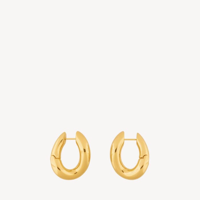 ゴールド の ウィメンズ Loop ピアス