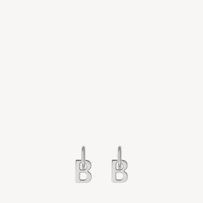 B Chain Xs ピアス で シルバー
