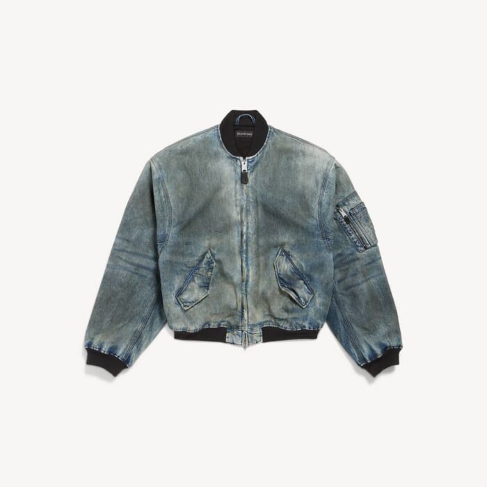 グレー/ライトブルー の メンズ Standard Bomber ジャケット