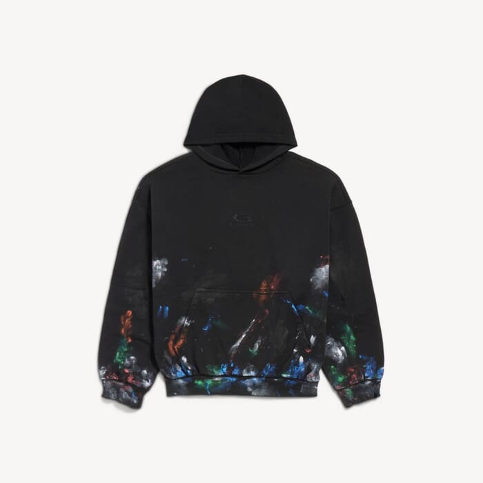 ブラック の メンズ Painter's Shirt フーディ ミディアムフィット