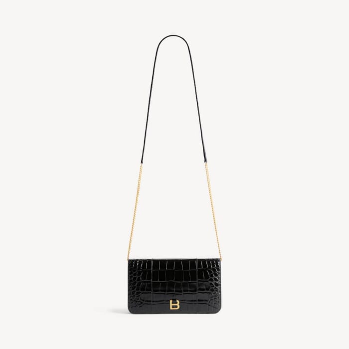 ブラック の ウィメンズ Hourglass フォンポーチ
