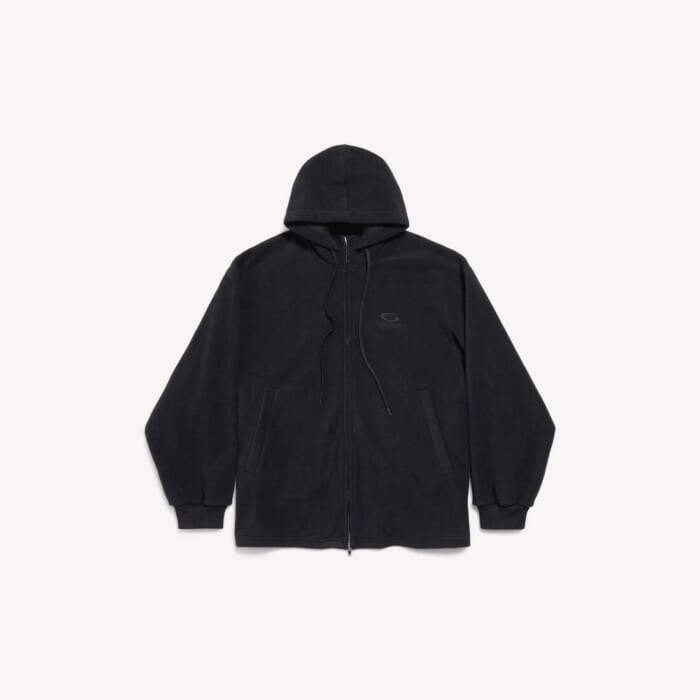 ブラック の メンズ Loop Sports Icon Outerwear ジップアップ Hoodie