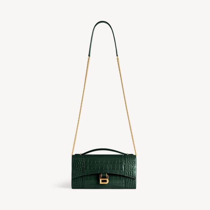 フォレストグリーン の ウィメンズ Hourglass ポシェット チェーン付き
