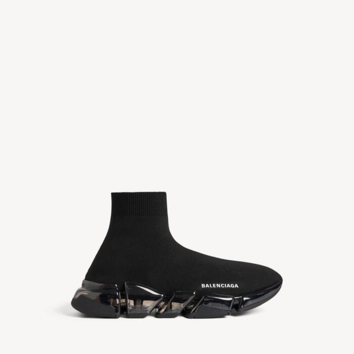 ブラック の メンズ Speed 2.0 Full Clear Sole リサイクルニット スニーカー
