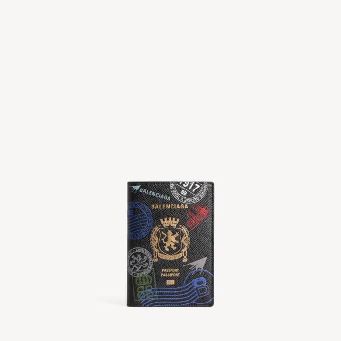 ブラック/マルチカラー の メンズ Passport ホルダー