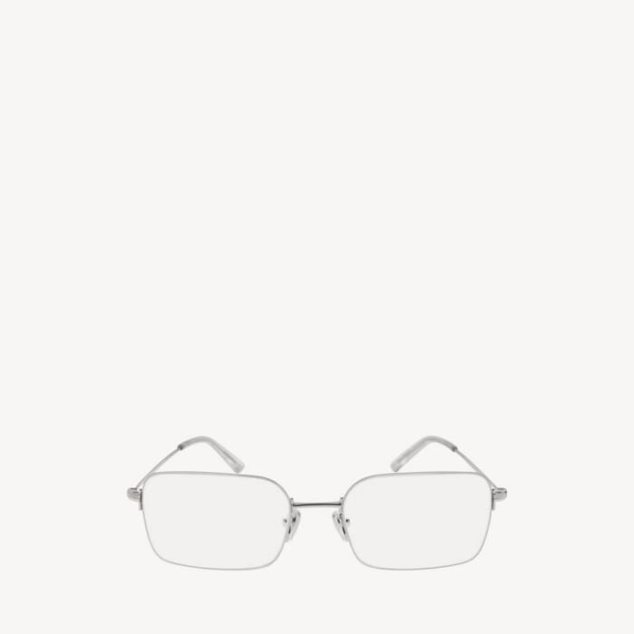 Invisible Rectangle サングラス  で シルバー
