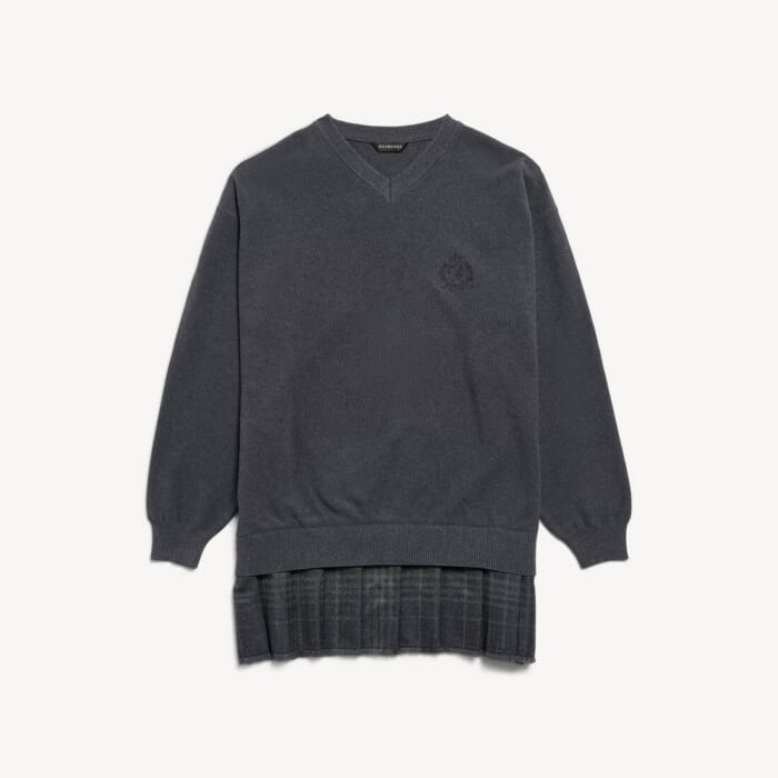 ヘザーグレー の ウィメンズ Layered セーター ドレス