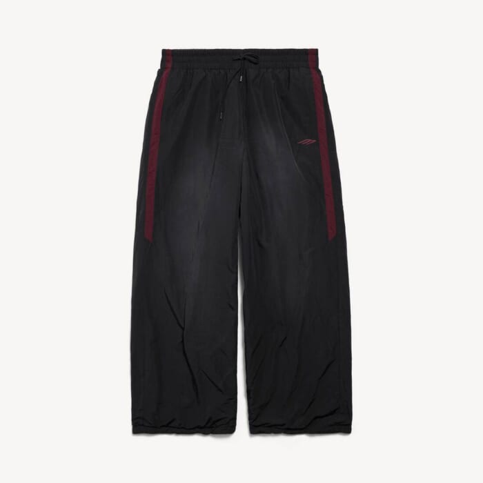 ブラック の メンズ リバーシブル Tracksuit パンツ