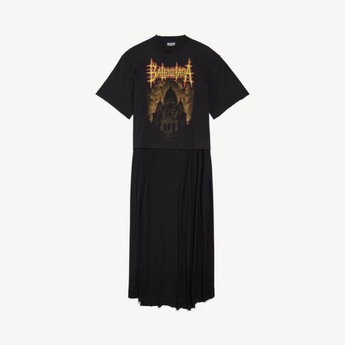 ブラック の ウィメンズ Balenciaga Sacré Cœur トレイン Tシャツ