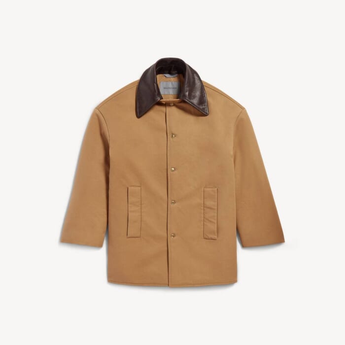 ベージュ の メンズ ショートピーコート