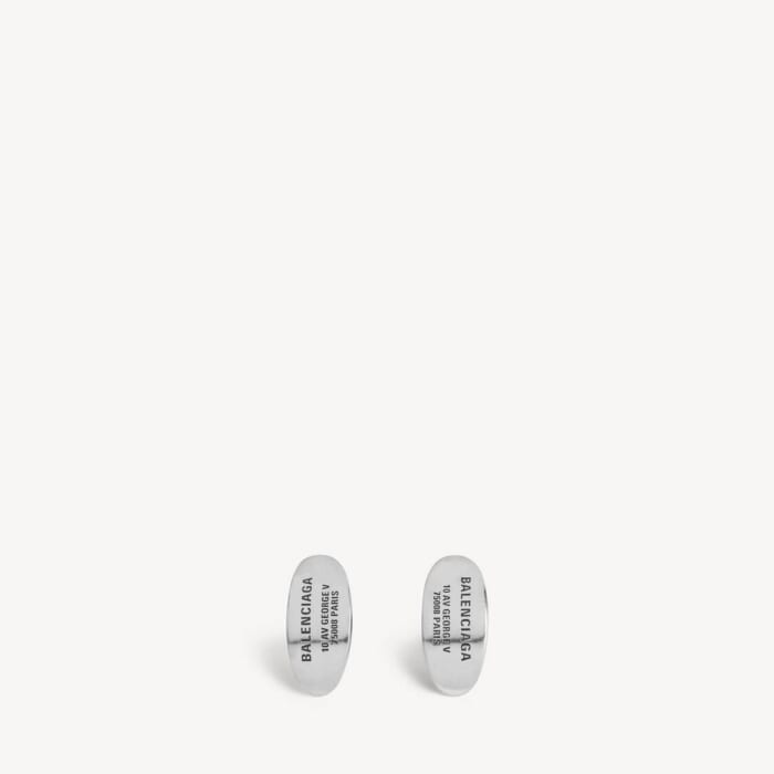 Everyday スタッドピアス で アンティークシルバー