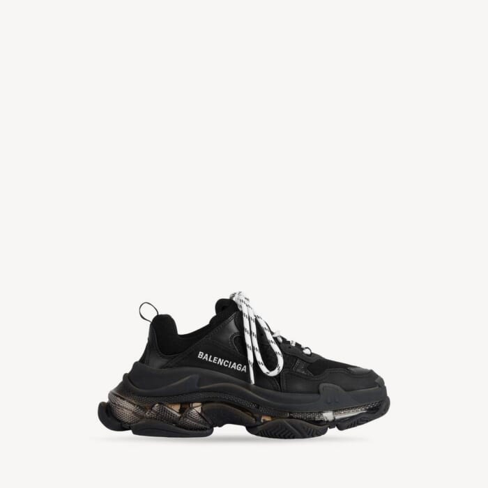 ブラック の ウィメンズ Triple S Clear Sole  スニーカー