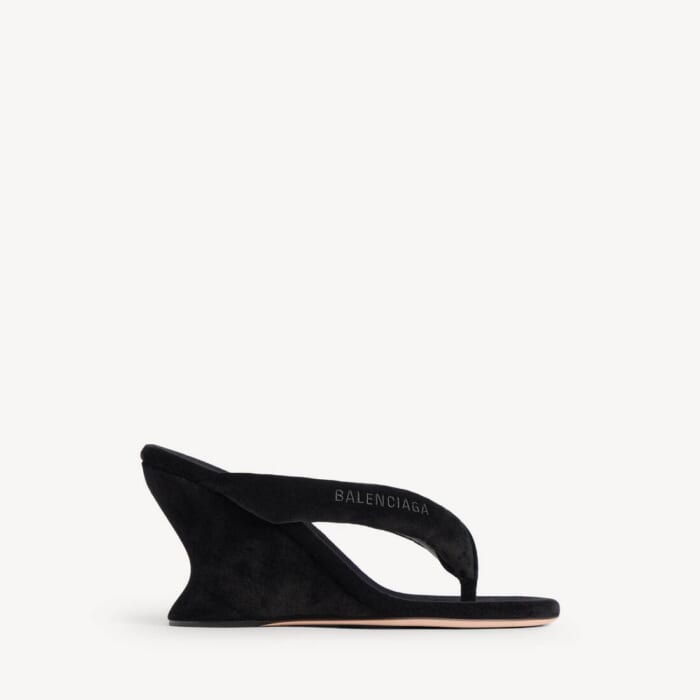 ブラック の ウィメンズ Gaeta ウェッジトング