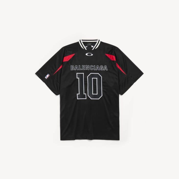 ブラック/マルチカラー の メンズ Balenciaga | Nba Collaboration オーバーサイズ Tシャツ