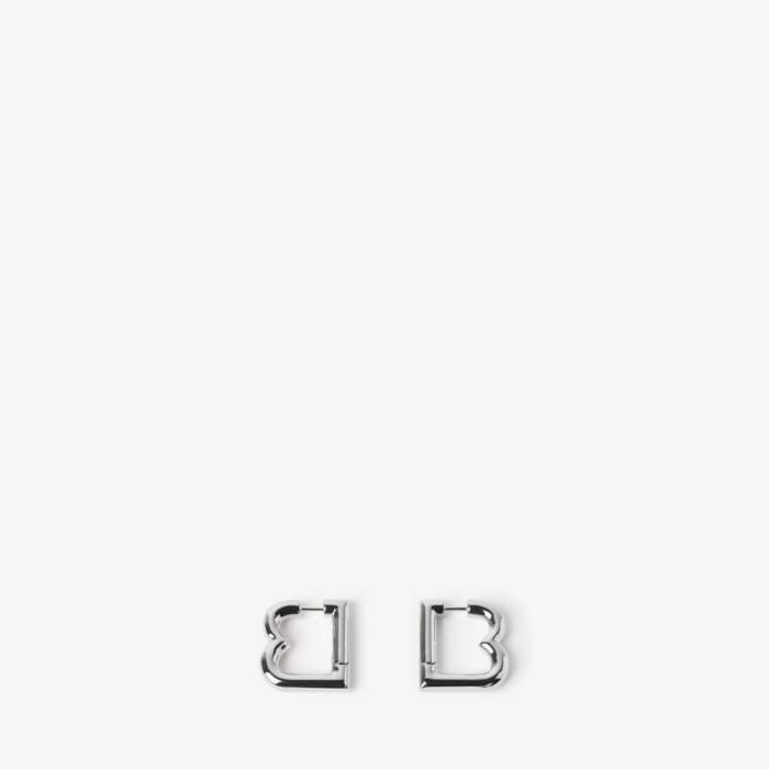 シャイニーシルバー の ウィメンズ B Xs ピアス