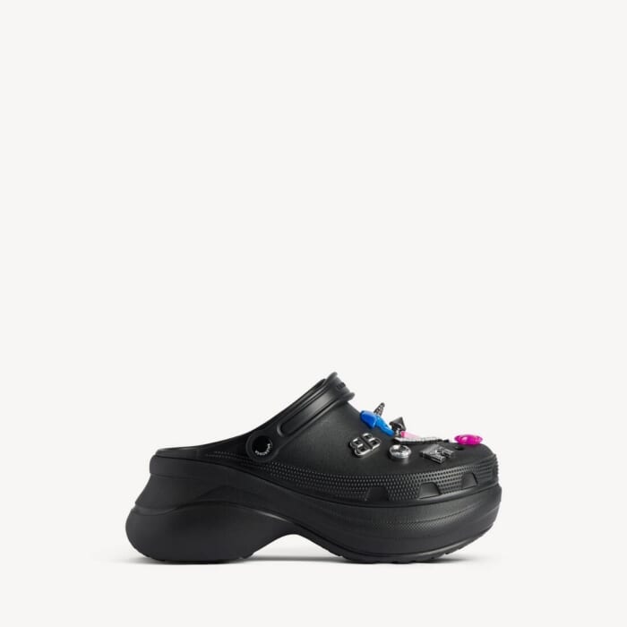 ブラック の ウィメンズ Crocs™ ミュール Jibbitz™