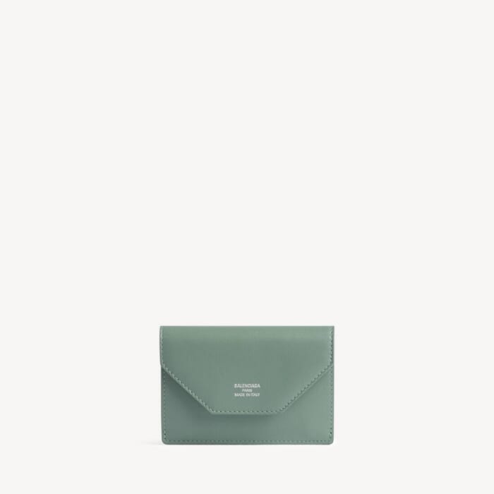 ヘリテージ グリーン/ブラッシュ の ウィメンズ Envelope ミニ ウォレット