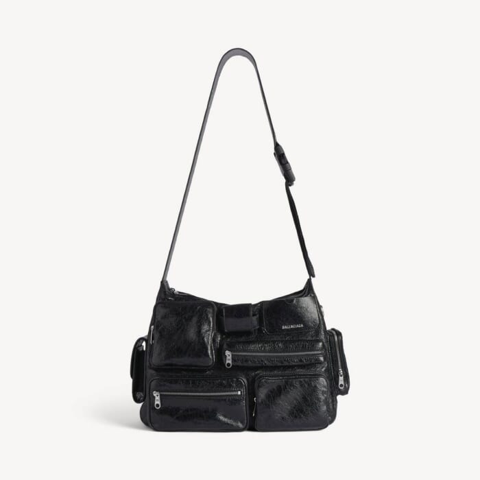 ブラック の メンズ Superbusy メッセンジャーバッグ