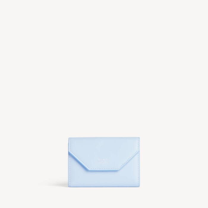 クラウディーブルー/ライトグリーン の ウィメンズ Envelope スプリットリング付きキーケース
