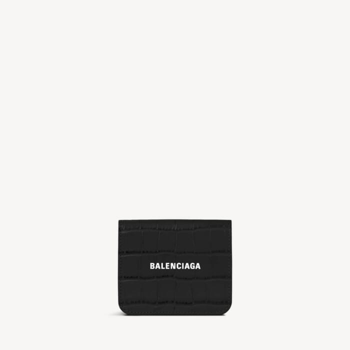 ブラック の メンズ Cash Flap コイン&カードホルダー