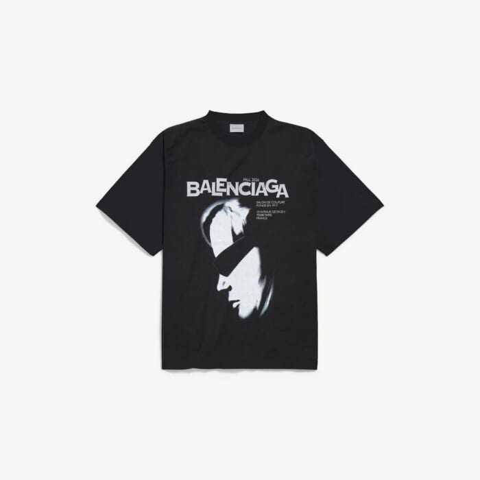 ブラック の メンズ Lady In Shades オーバーサイズ Tシャツ