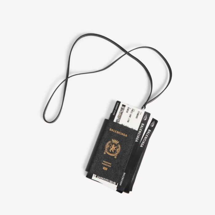 ブラック の メンズ Passport フォンホルダー