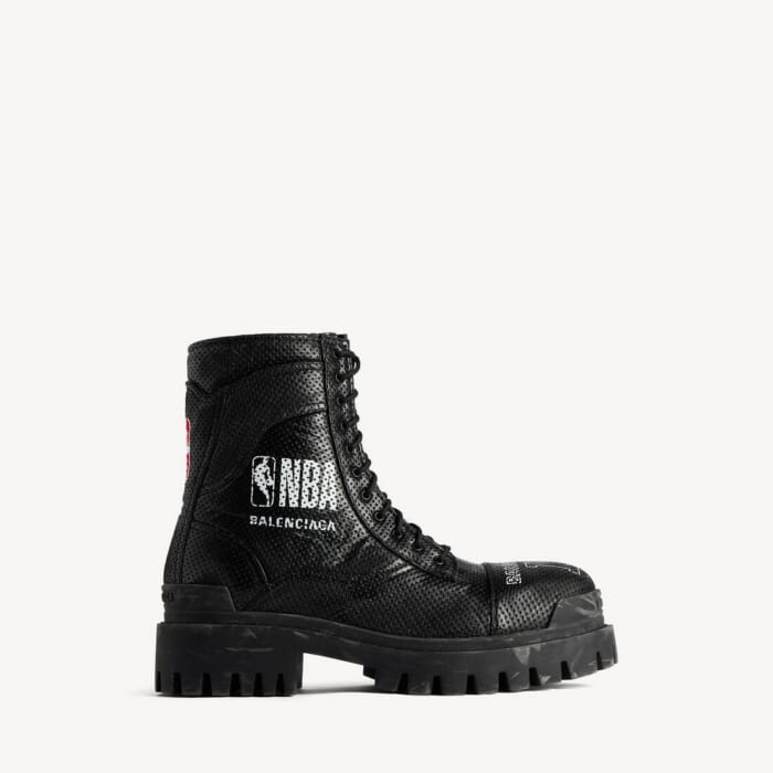 ブラック の メンズ Balenciaga | Nba Collaboration Combat Strike ブーツ