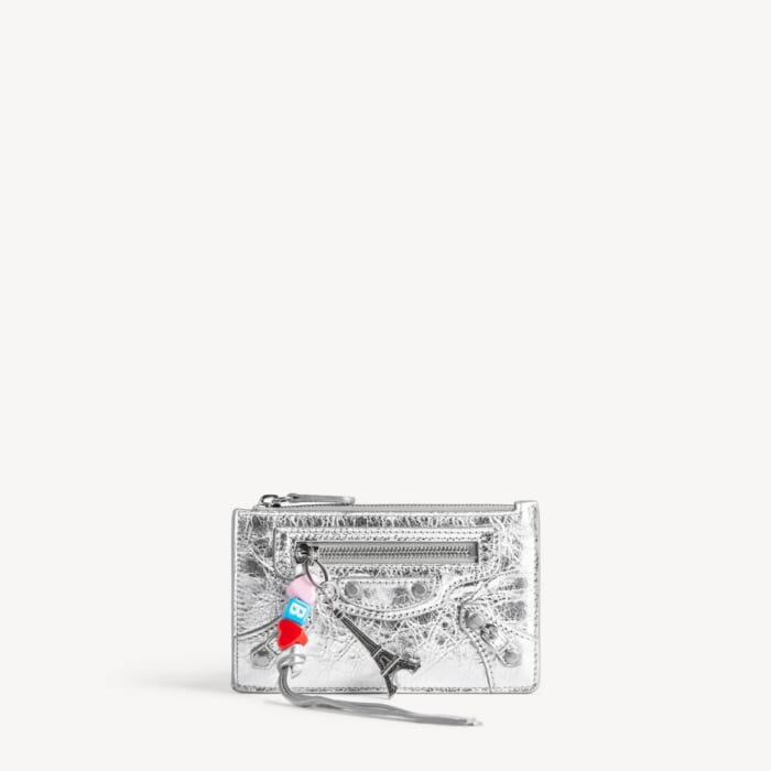 シルバー の ウィメンズ Le City ロング コイン&カードホルダー