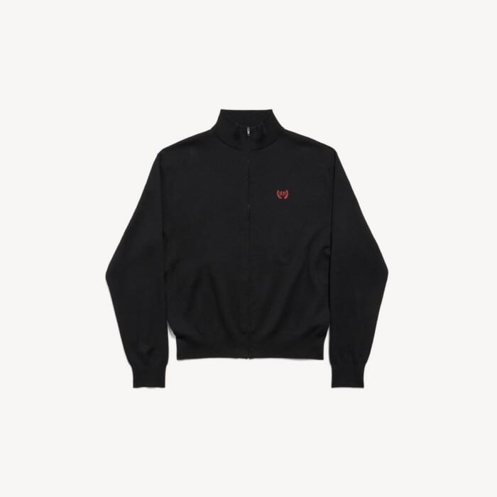 ブラック の メンズ Laurel Classic ジップアップ セーター