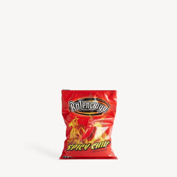 Chips バッグ で レッド
