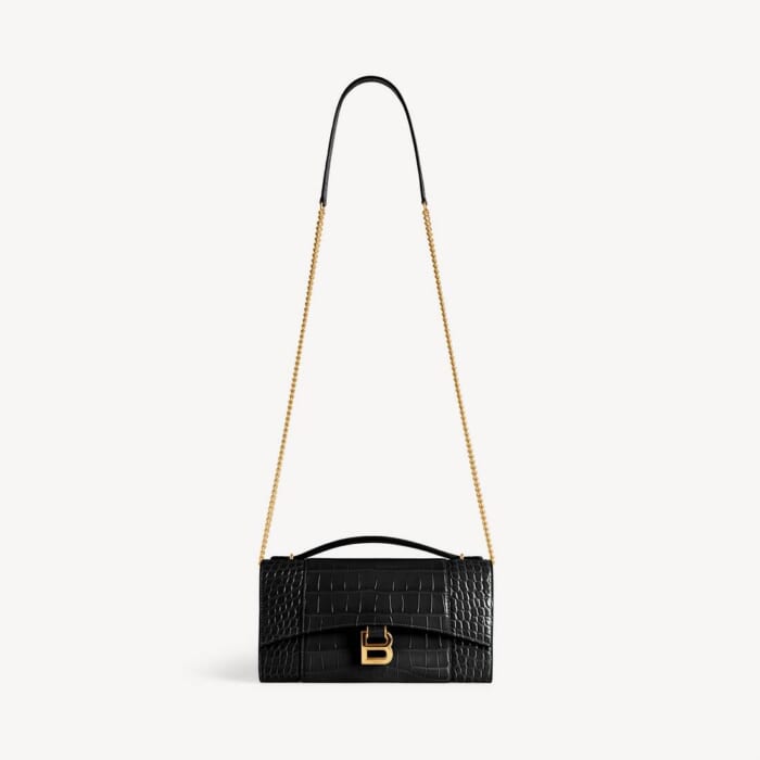 ブラック の ウィメンズ Hourglass ポシェット チェーン付き