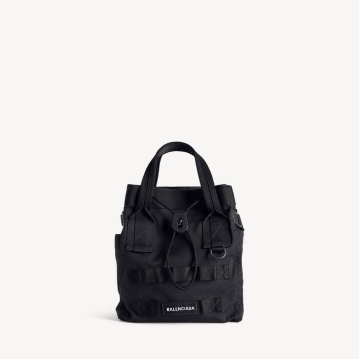 ブラック の メンズ Armyトートバッグ スモール