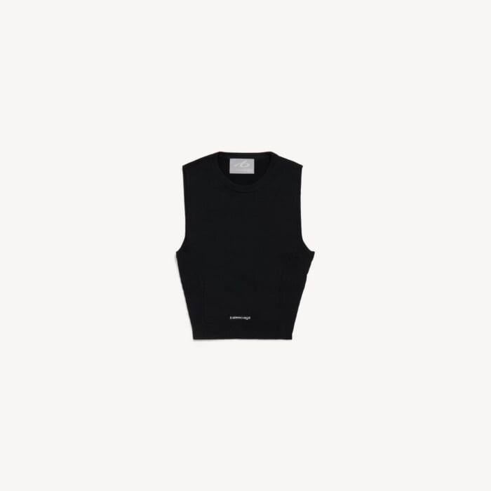 ブラック の ウィメンズ Techwear クロップドタンクトップ