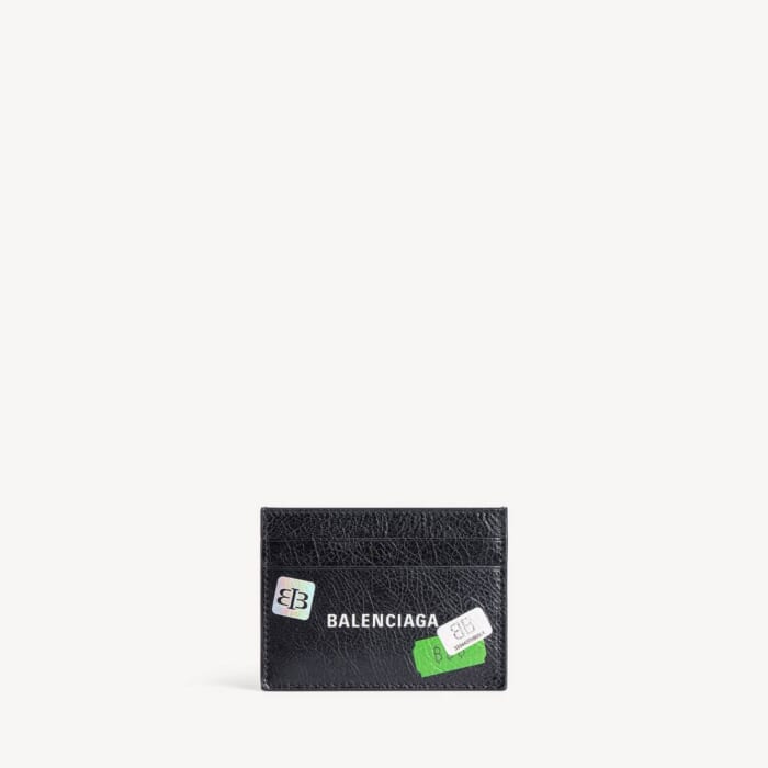ブラック/マルチカラー の メンズ Cash カードホルダー