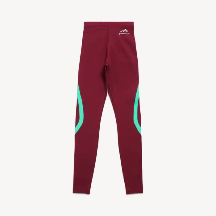 バーガンディ/アクア の ウィメンズ Techwear レギンス