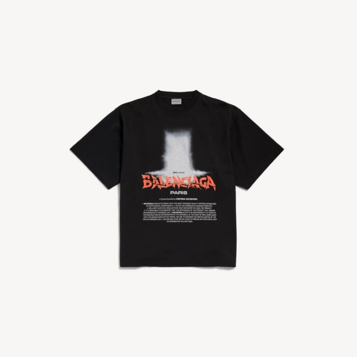 ブラック の ウィメンズ The Door オーバーサイズ Tシャツ