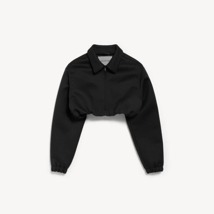 ブラック の ウィメンズ クロップド Blouson