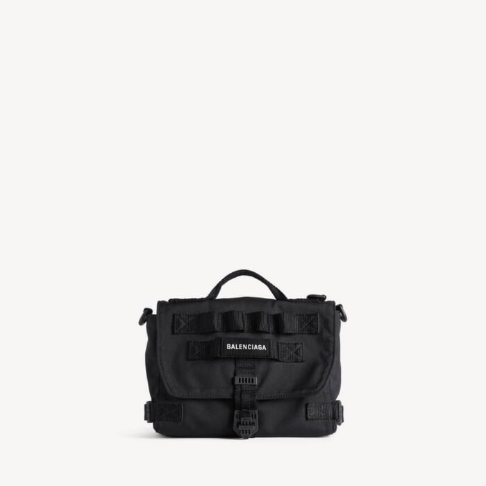 ブラック の メンズ Army メッセンジャーバッグ スモール